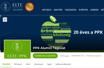 Regisztrálj a PPK Alumni Tagozati Csoportba 2 lépésben!