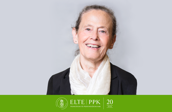 Az ELTE PPK ünnepi rendezvénye a professzor asszony 80. születésnapja alkalmából.