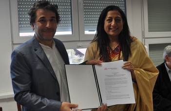 Exchange Agreement with India’s first women’s college