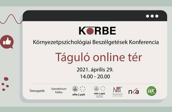 Táguló online tér